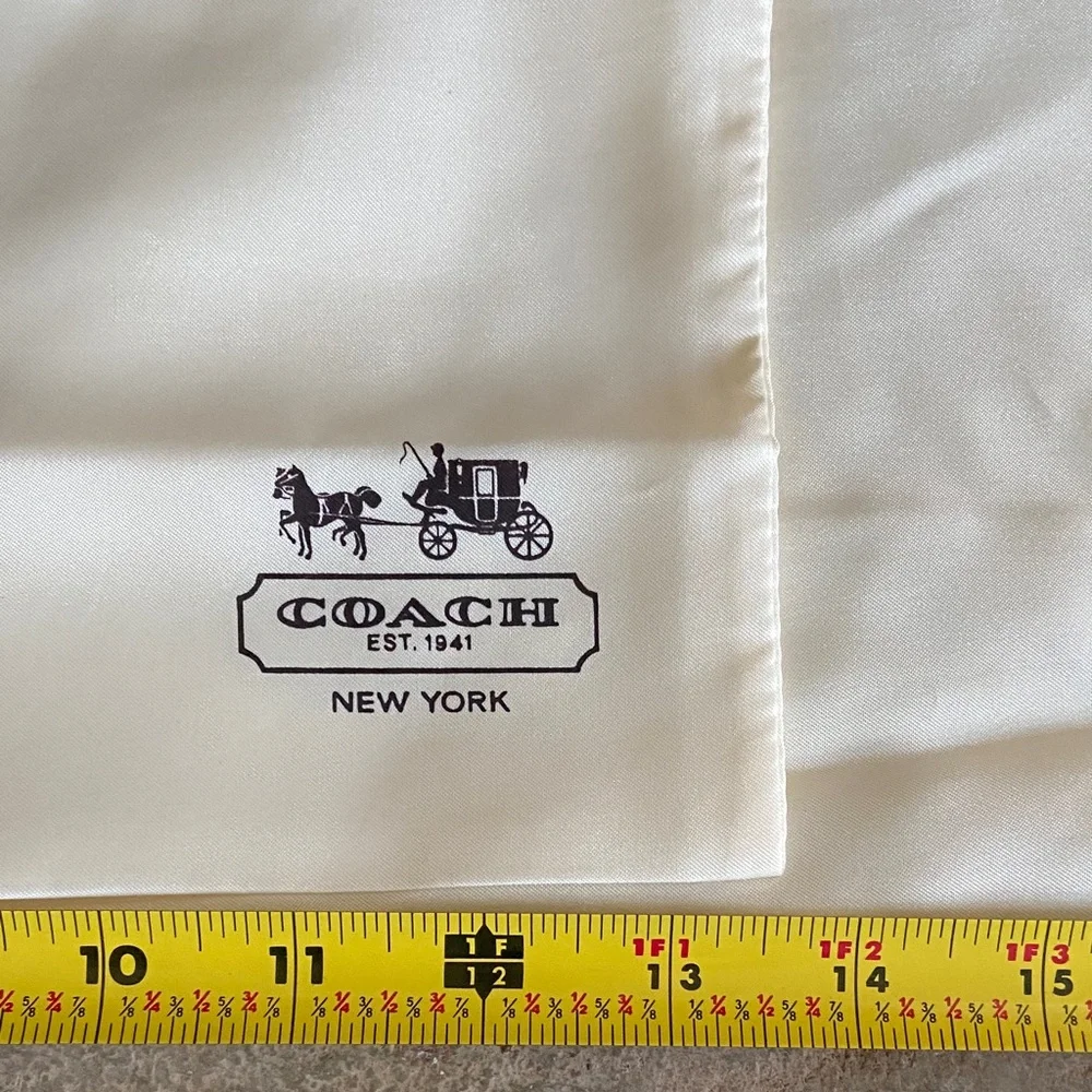 Coach Cream Dust Bags Duo - Picture 2 of 7